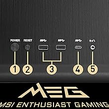 MSI Meg Maestro 700L PZ Panoramik Cam USB 3.2 RGB EATX Mid-Tower Gaming (Oyuncu) Kasa