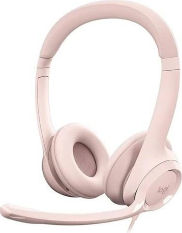 Logitech H390 Mikrofonlu Kulaklık Pudra Pembe 981-001281