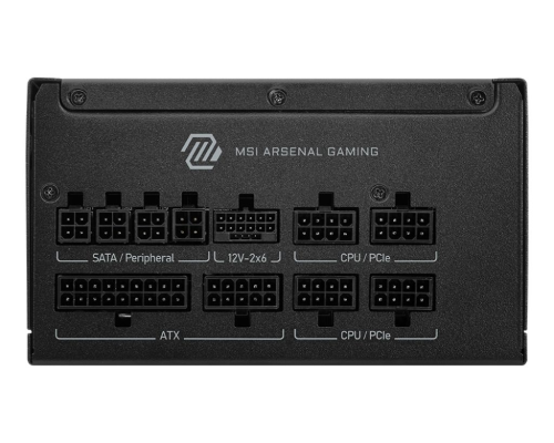MSI MAG A850GLS PCIE5 Siyah 850W 80+ Gold Full Modüler Power Supply