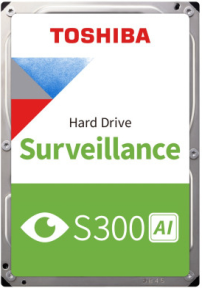 Toshiba S300 AI Surveillance MG10ADA10TE-V 10TB 512MB 7200Rpm Sata 3 7/24 Güvenlik Diski