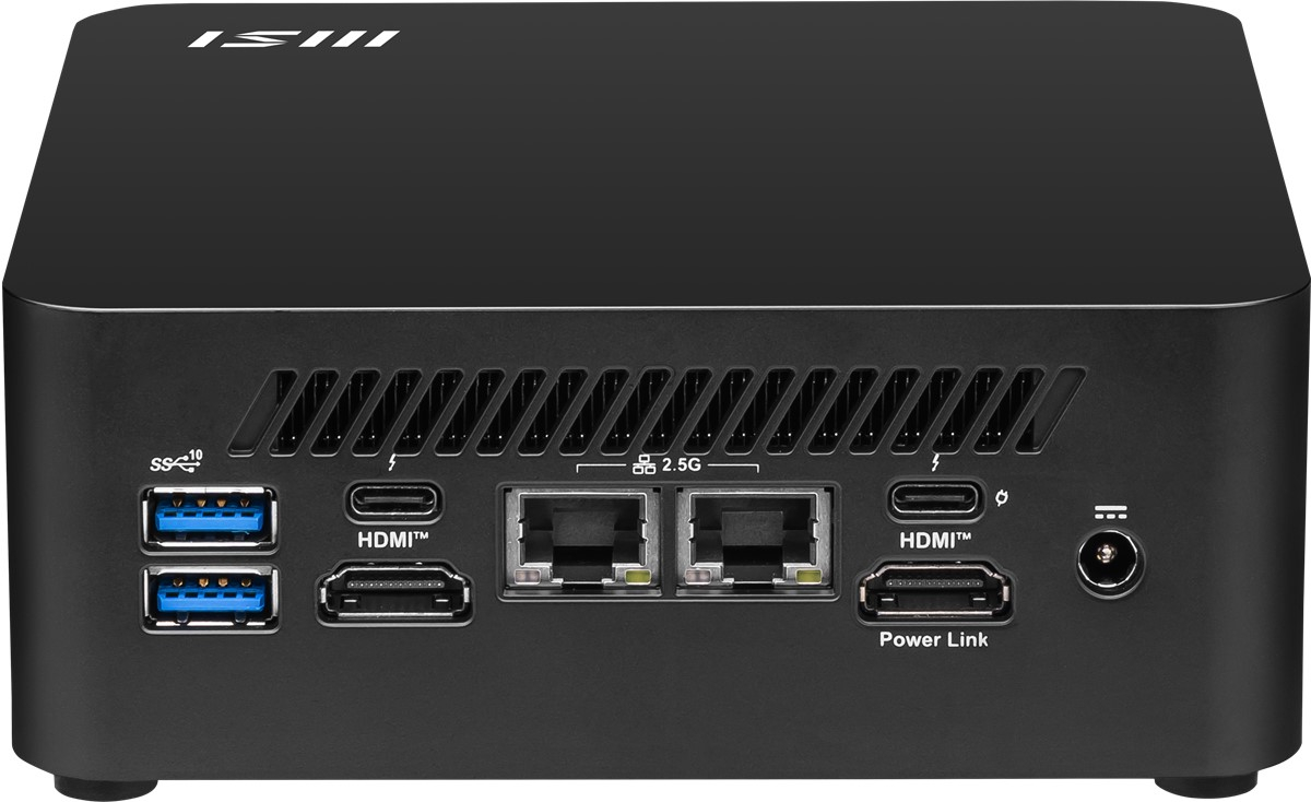 MSI CUBI NUC 1M-083XTR Core I5-120U 16GB DDR4 512GB SSD FreeDos Siyah Mini PC
