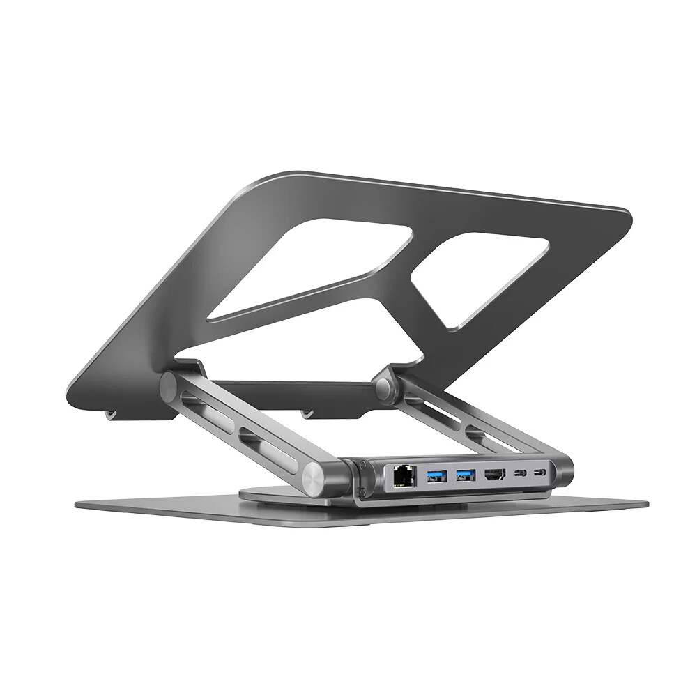 Unitek USB-C Dizüstü Bilgisayar Bağlantı İstasyonu ve Standı (D1109A)