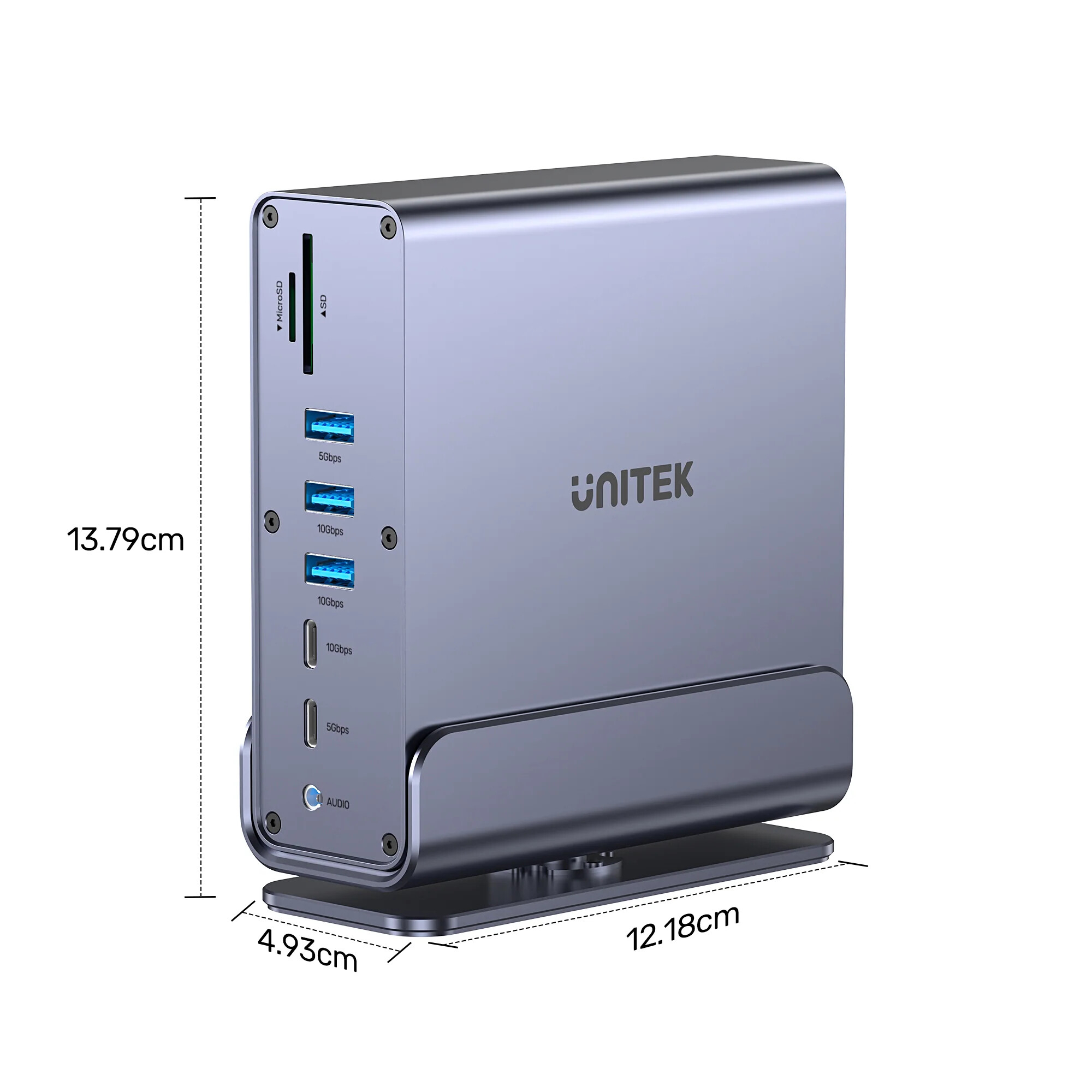 Unitek Universal DisplayLink Üçlü 4K Bağlantı İstasyonu (D1135AGY01)