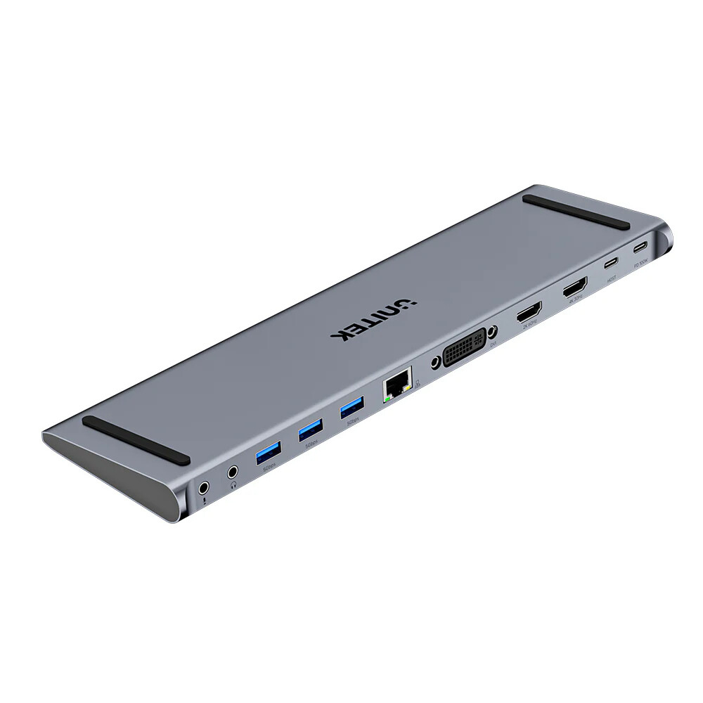 Unitek uHUB11+ USB-C DisplayLink 4K Bağlantı İstasyonu (D1147AGY01)