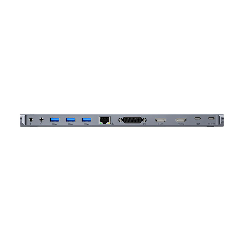 Unitek uHUB11+ USB-C DisplayLink 4K Bağlantı İstasyonu (D1147AGY01)