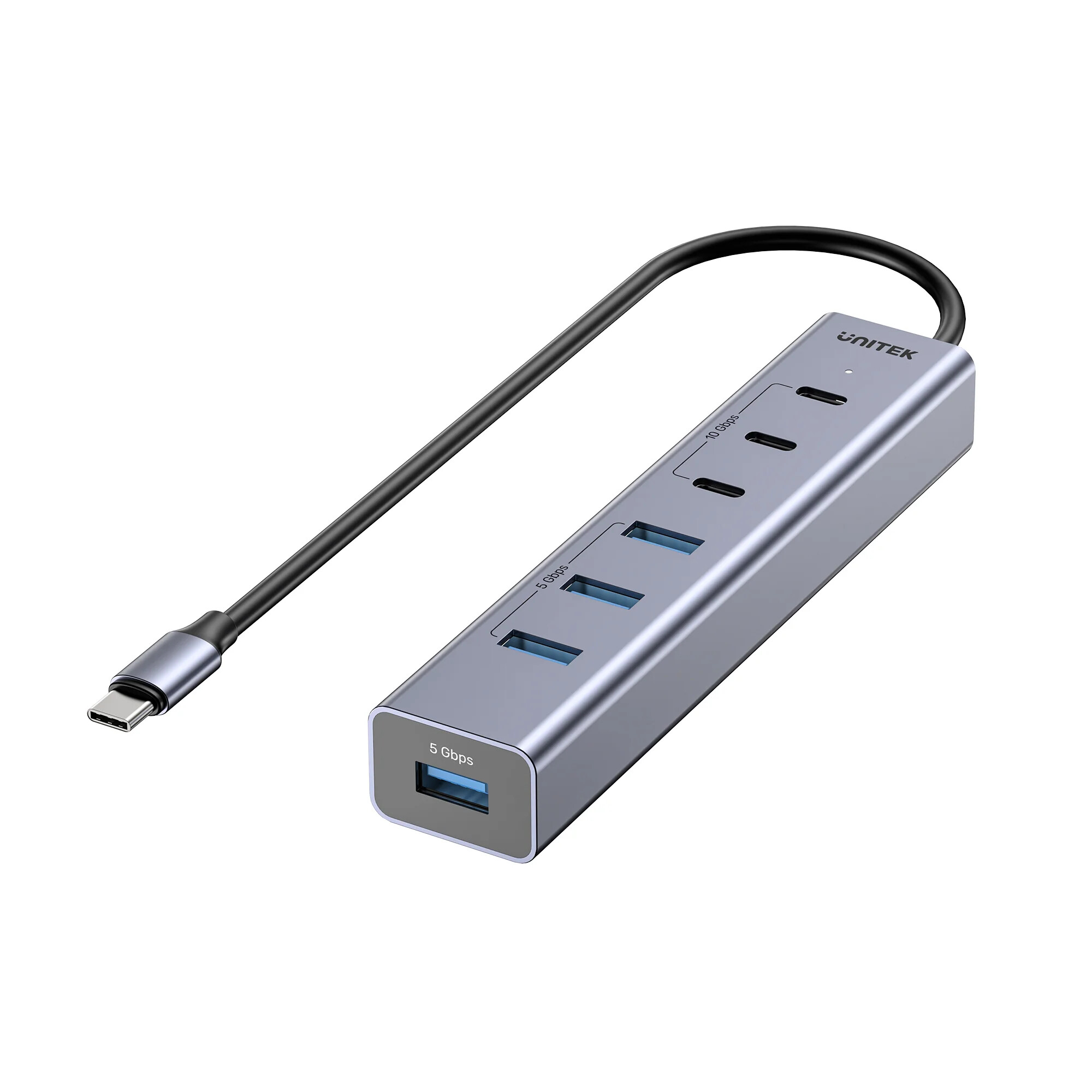 Unitek uHUB S7+ 7`si 1 arada USB-C Hub (H1335AGY01-EU)
