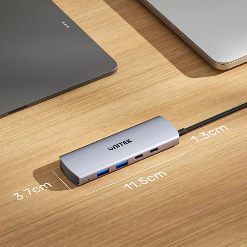 Unitek uHUB Q4 4in1 10 Gbps USB-C Hub (H1112DGY01)