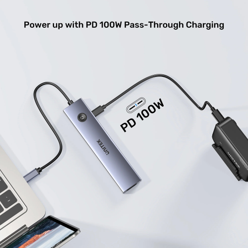 Unitek uHUB S7 Pro 7`si 1 arada 5 Gbps USB-C Hub (H1124AGY01)