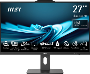 MSI PRO AP272P 14MQ-864EU I7-14700 16GB DDR5 1TB SSD 27″ W11Pro All In One PC