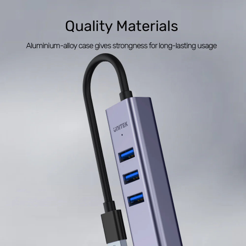 Unitek 4-in-1 Ethernet Hub (Y-3088B)