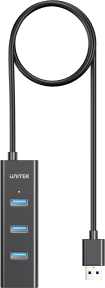 Unitek 4-in-1 USB-A 5Gbps Hub (Y-3089V01)