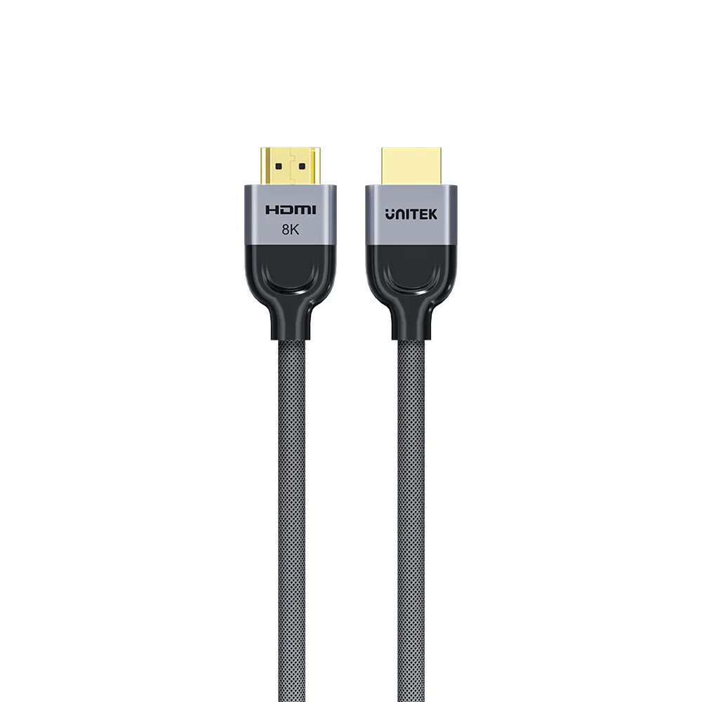 Unitek 8K Örgülü Naylon HDMI Kablosu (C11093RGY01-1M)