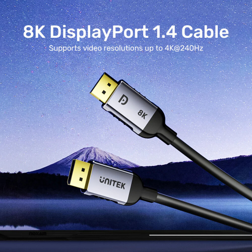 Unitek 8K DisplayPort 1.4 1 Metre (C1628GY01-1M)