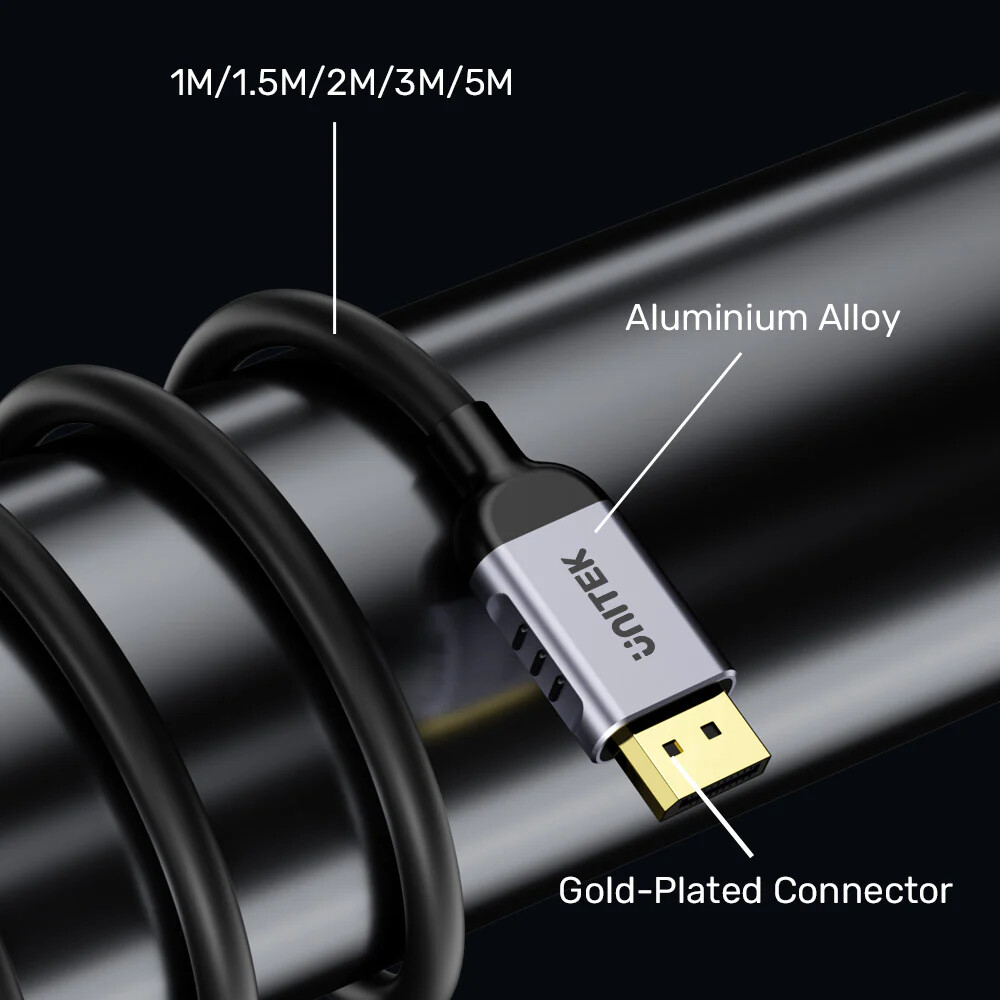 Unitek 8K DisplayPort 1.4 1 Metre (C1628GY01-1M)