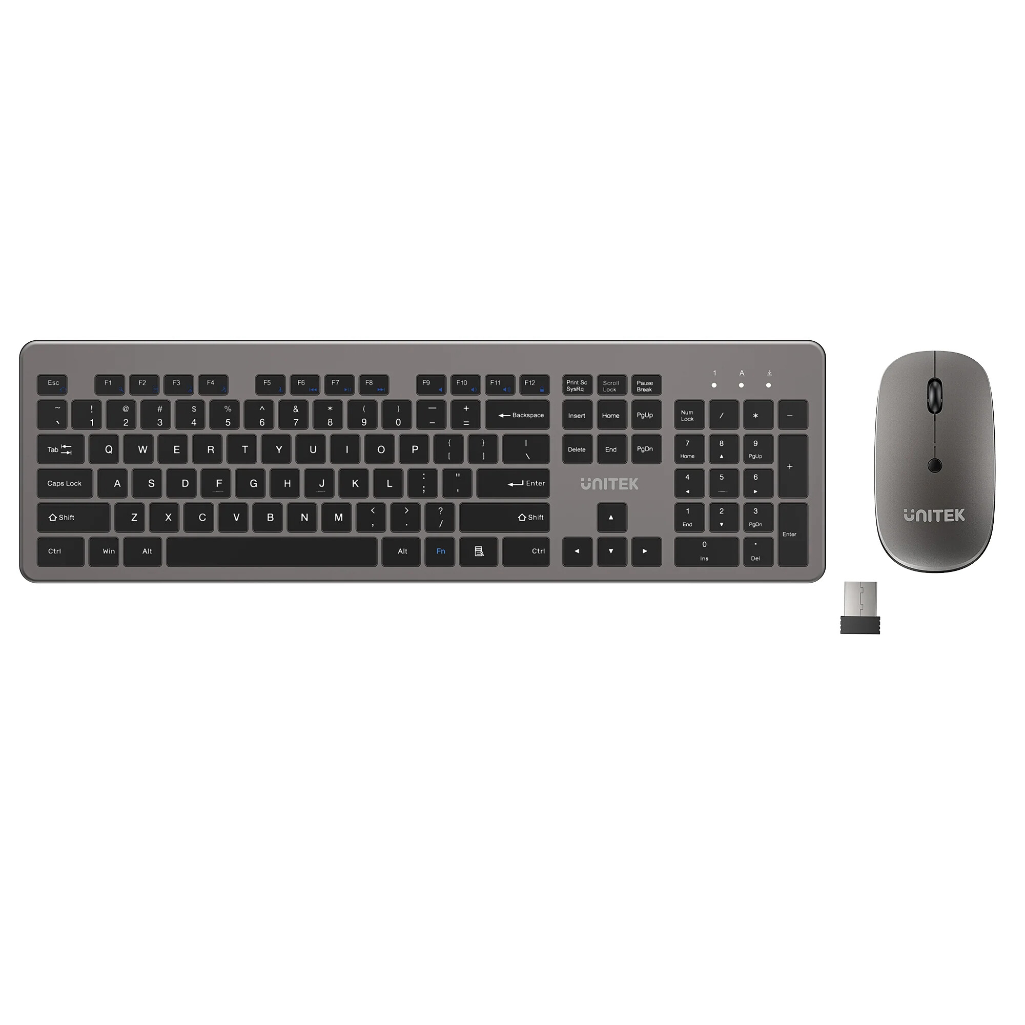 SlimDuo 2.4GHz Kablosuz Klavye Mouse Seti (T054AGY01-US)