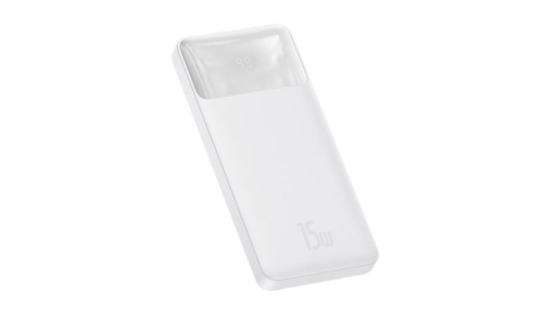 Baseus Bipow Overseas Edition Beyaz 15W 10000 mAh Hızlı Şarj Powerbank
