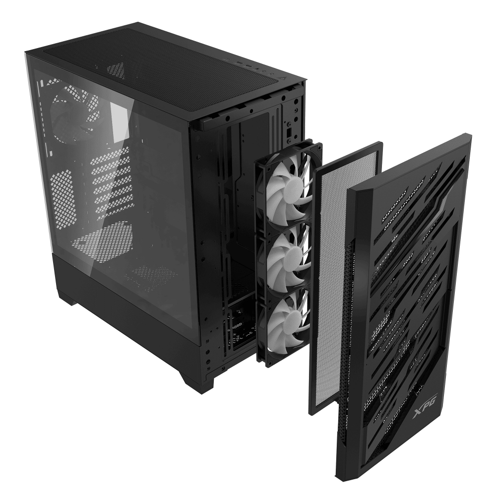 XPG Starker Air BTF ARGB USB 3.2 Siyah E-ATX Mid-Tower Gaming (Oyuncu) Kasa (STARKERAIRBTFMTA-BKCWW)