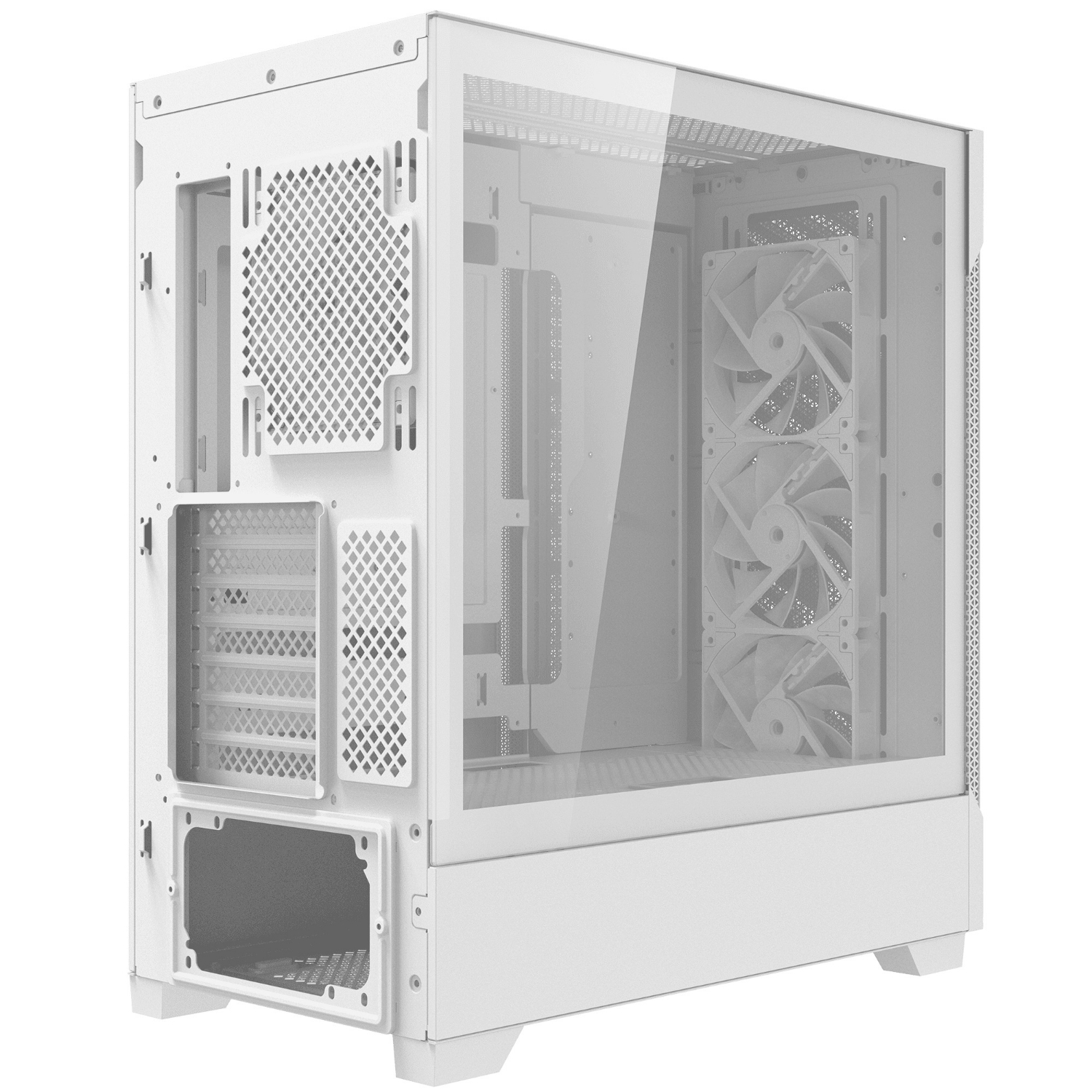 XPG Starker Air BTF 4x ARGB Fan USB 3.2 Beyaz E-ATX Mid-Tower Gaming (Oyuncu) Kasa (STARKERAIRBTFMTA-WHCWW)