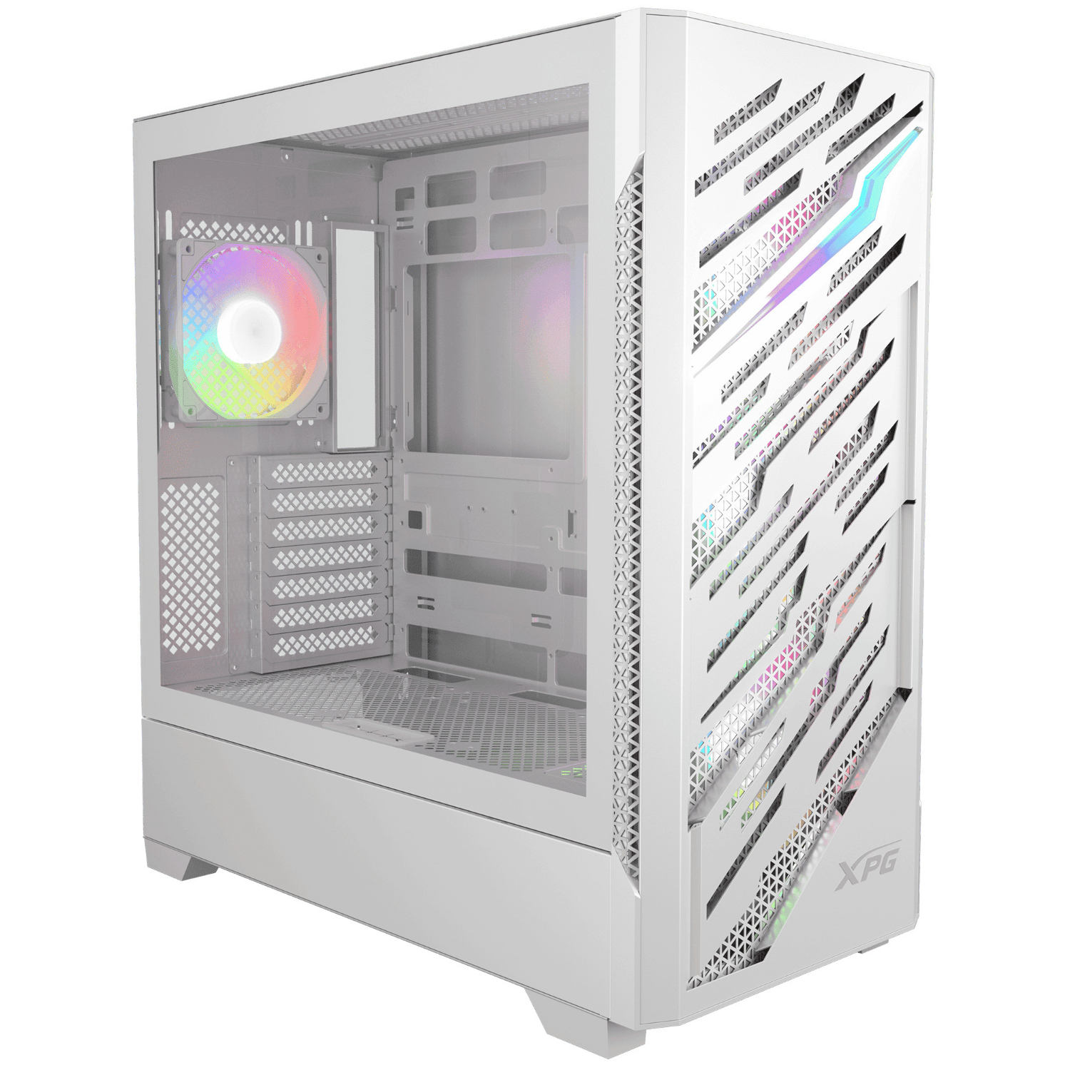 XPG Starker Air BTF 4x ARGB Fan USB 3.2 Beyaz E-ATX Mid-Tower Gaming (Oyuncu) Kasa (STARKERAIRBTFMTA-WHCWW)