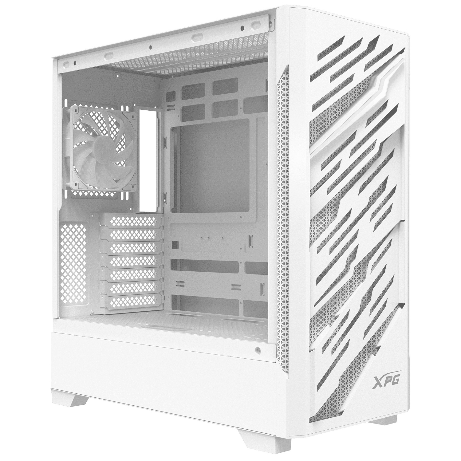 XPG Starker Air BTF 4x ARGB Fan USB 3.2 Beyaz E-ATX Mid-Tower Gaming (Oyuncu) Kasa (STARKERAIRBTFMTA-WHCWW)