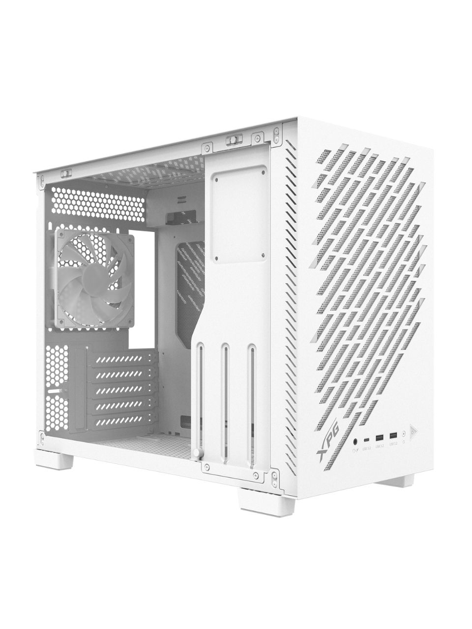 XPG Valor Air Nano ARGB USB 3.2 Beyaz ATX Mid-Tower Gaming (Oyuncu) Kasa (VALORAIRNANOMAA-WHCWW)