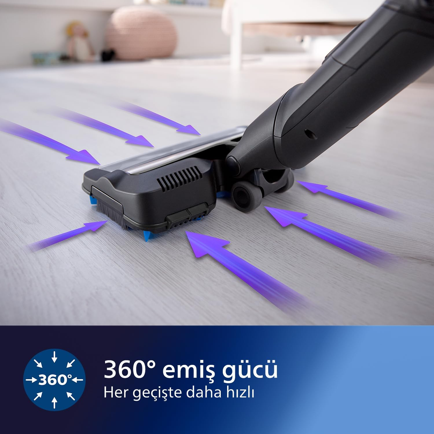 Philips SpeedPro Max XC7040/01 Şarjlı Dikey Süpürge