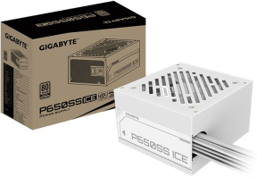 GIGABYTE GP-P650SS ICE 650W 80+ Silver ATX 3.1 Beyaz Power Supply