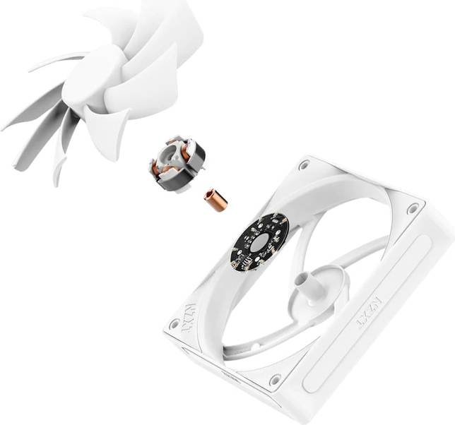 NZXT F120Q RF-Q12SF-W2 120MM White Quite Airflow Fan