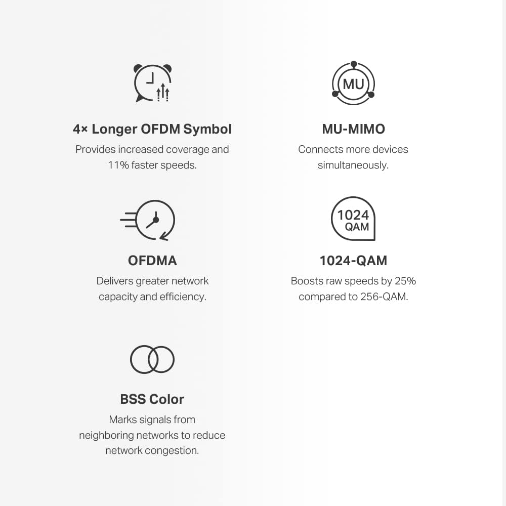 TP-Link Mercusys Halo H70X(3-PACK) AX1800 Mbps Menzil Genişletici