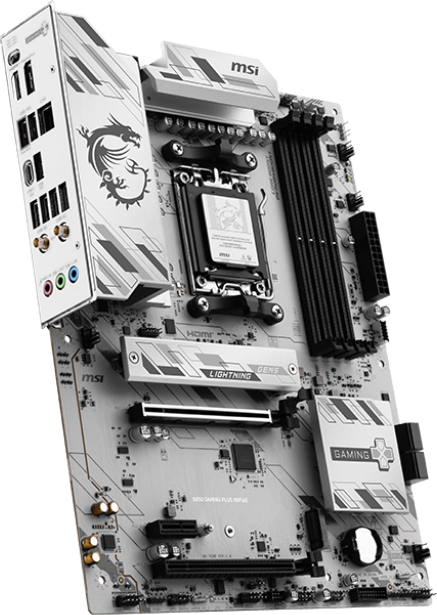 MSI B850M GAMING PLUS WIFI6E DDR5 AMD B850 AM5 Soket DDR5 8200+(OC)MHz mATX Anakart