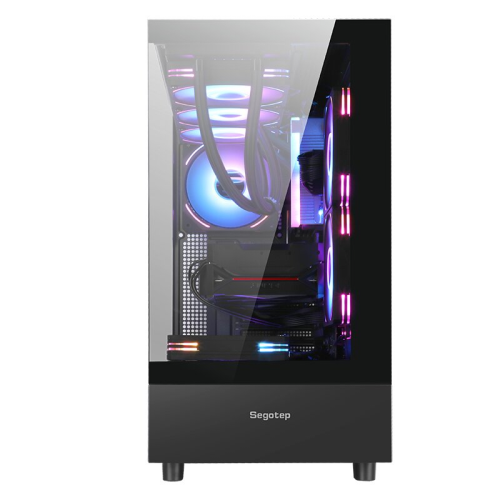 SEGOTEP Endura Pro+ Siyah 850W 80+ Gold PCIE 5.1 Midi Tower Kasa (6xARGB Fan) 