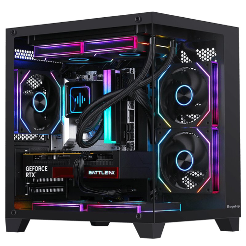 Segotep U502 Siyah 550W 80+ Midi Tower mATX Gaming (Oyuncu) Kasa