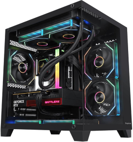 Segotep U502 Siyah 550W 80+ Midi Tower mATX Gaming (Oyuncu) Kasa