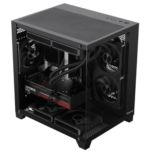 Segotep U502 Siyah 650W 80+ Midi Tower mATX Gaming (Oyuncu) Kasa
