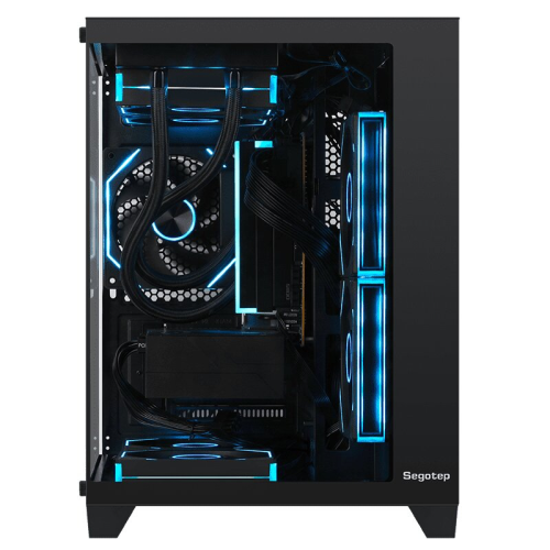 Segotep U502 Siyah 650W 80+ Midi Tower mATX Gaming (Oyuncu) Kasa