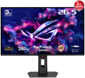 ASUS ROG Strix OLED XG27ACDMS 26.5″ 280Hz 0.03Ms  Adaptive Sync Pivot QD-OLED Gaming Monitör