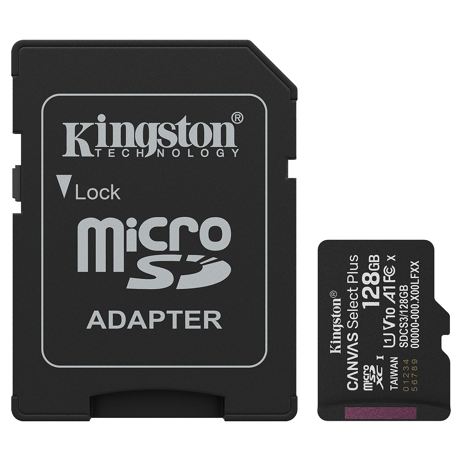 Kingston Canvas Select Plus A1 128GB Class 10 SDCS3/128GB 150MB/s MicroSD Hafıza Kartı