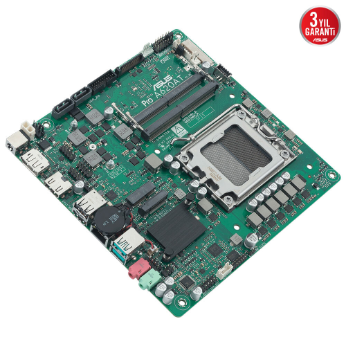 ASUS PRO A620AT-CSM AM5 DDR5 6400+(OC)MHz mATX Anakart