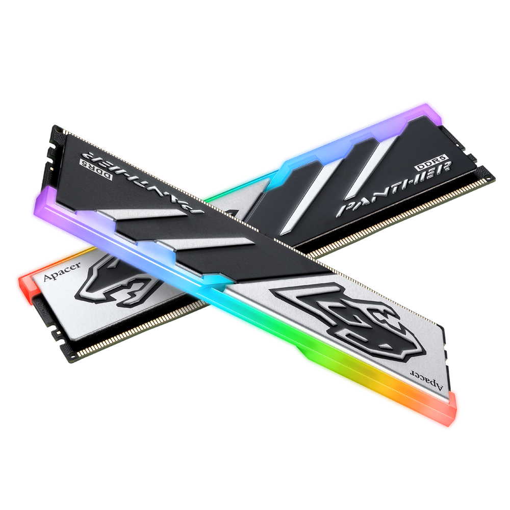 Apacer Panther RGB 16GB (1x16GB) 6400MHz CL32 DDR5 Gaming Ram