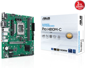 ASUS PRO H810M-C CSM Intel H810 Soket Intel DDR5 6400+(OC)MHz mATX Anakart