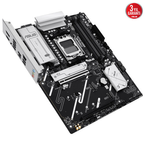 ASUS B850-PLUS-CSM AMD B850 Soket AM5 DDR5 8000+(OC)MHz mATX Gaming (Oyuncu) Anakart
