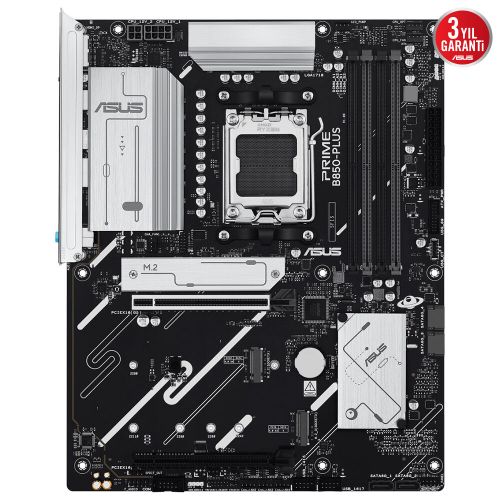 ASUS B850-PLUS-CSM AMD B850 Soket AM5 DDR5 8000+(OC)MHz mATX Gaming (Oyuncu) Anakart