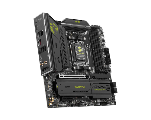 MSI MAG B850M MORTAR WIFI AMD B850 Soket AM5 DDR5 8200(OC)MHz mATX Gaming (Oyuncu) Anakart