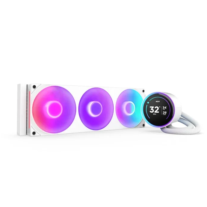 NZXT Kraken Elite 420 RGB RL-KR42E-W2 Beyaz İşlemci Sıvı Soğutucu