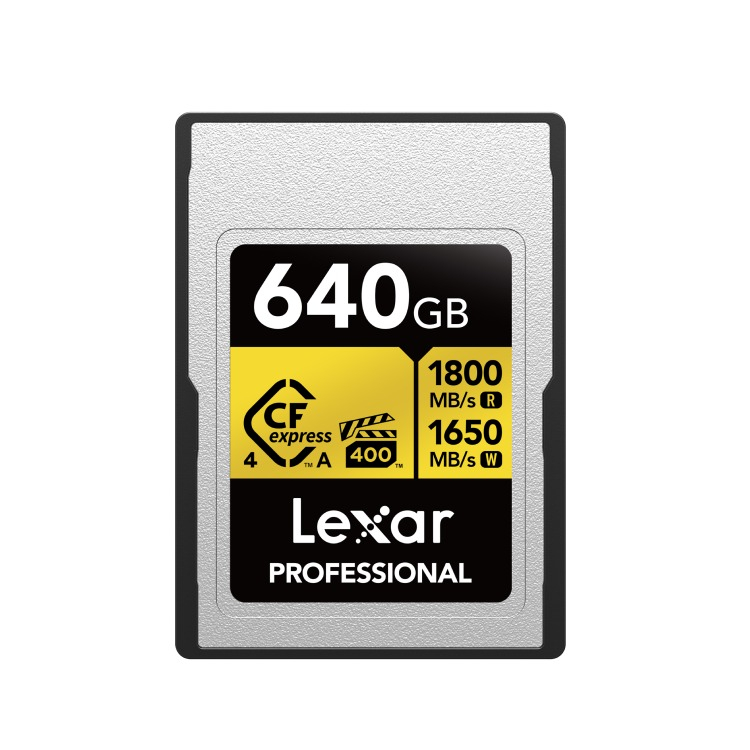 Lexar Professional Gold LCAGOLD640G-RNENG 640GB 1800/1650MB/s Type-B Hafıza Kartı