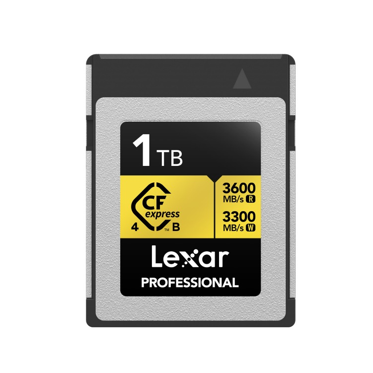 Lexar Professional Gold LCXEXP4001T-RNENG 1TB 3600/3300MB/s Type-B Hafıza Kartı