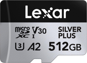 Lexar LMSSIPL512G-BNANG 512GB 205/150MB/s MicroSD Hafıza Kartı