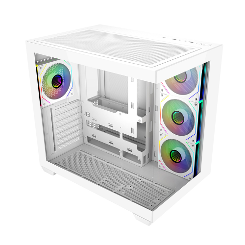 Cooler Master Elite 681 TG E681-WHNN85-S00 4x120mm ARGB Fan ATX Beyaz 850W ATX 3.1 - PCIE 5.0 80+ Gold Mid Tower Gaming (Oyuncu) Kasa