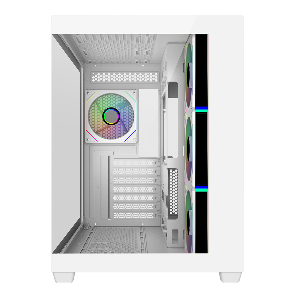 Cooler Master Elite 681 TG E681-WHNN85-S00 4x120mm ARGB Fan ATX Beyaz 850W ATX 3.1 - PCIE 5.0 80+ Gold Mid Tower Gaming (Oyuncu) Kasa