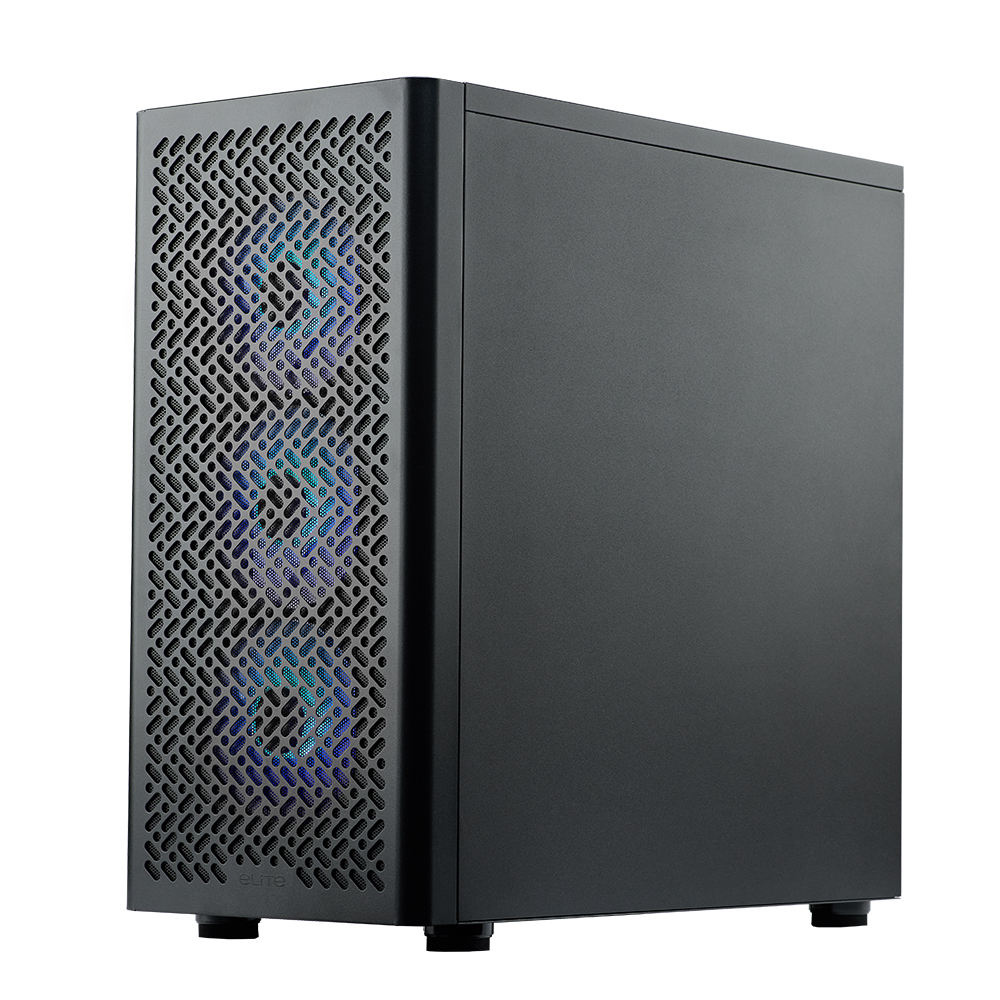 Cooler Master Elite 502 TG E502-KGNN75-S00 4x120mm ARGB Fan ATX Siyah 750W ATX 3.1 - PCIE 5.0 80+ Gold Mid Tower Gaming (Oyuncu) Kasa